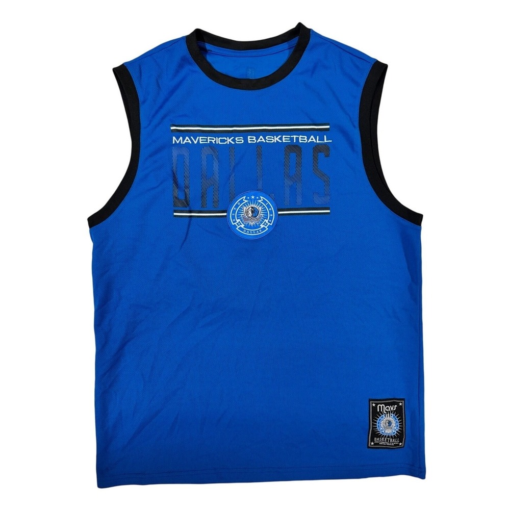 Dallas Mavericks Luka Doncic NBA Jersey Mens Large Blue Ultra Game Stitched 77